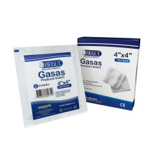 Gasas Estéril 3"x3" y 4"x4"