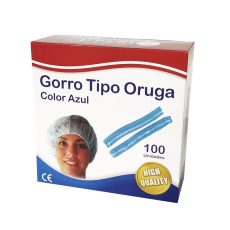 Gorro Desechable Tipo Oruga